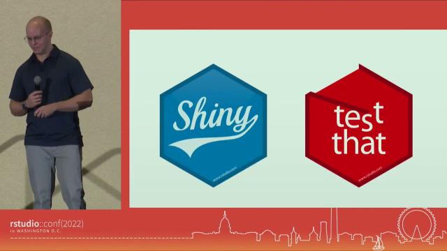 Barret Schloerke | {shinytest2}: Unit testing for Shiny applications | RStudio (2022)