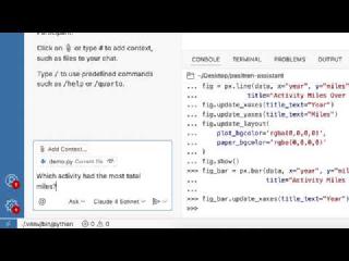What can you do with Positron Assistant?